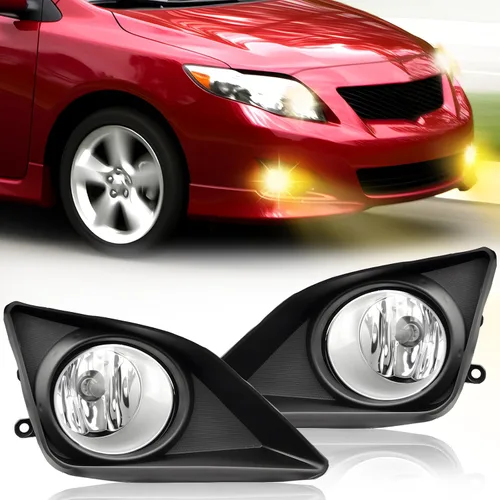 Miniatura 31 de Luces antiniebla LED y DRL para compatibles con Dodge Dakota 1997 1998 1999 2000/Dodge Durango 1998-2000, un par de luces antiniebla delanteras