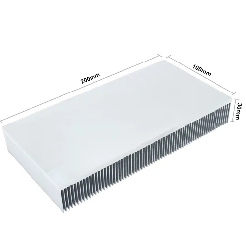 Miniatura 2 de Skived Fins - Disipador de calor de aluminio de 7.87 x 3.93 x 1.81 pulgadas / 7.874 x 3.937 x 1.181 in, disipadores de calor grandes, radiador