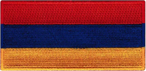 Miniatura 110 de Cypress Collectibles - Parche de bandera de Italia - Apliques bordados - Parches termoadhesivos de país europeo - Dimensiones: 3.5" x 2.5