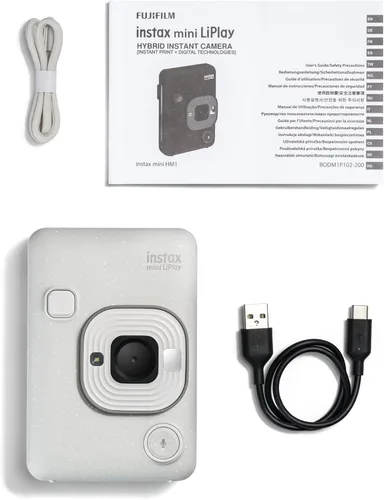 Miniatura 7 de Cámara instantánea Fujifilm Instax Mini LIPLAY Híbrida - Blanco Nebuloso blanco (Misty White)