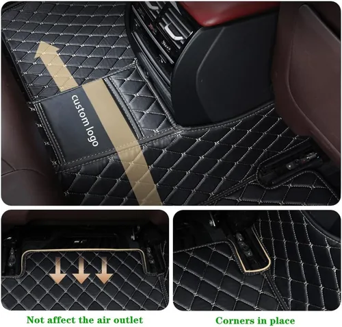 Miniatura 4 de Alfombrillas personalizadas compatibles con Honda Civic Coupe/Civic Sedan/Civic Hatchback/Civic Tipo R, juego de alfombrillas para todo