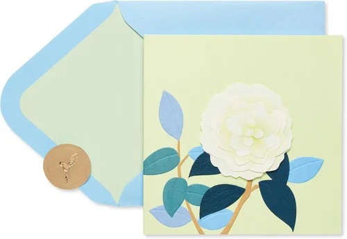 Miniatura 9 de Papyrus - Tarjeta en blanco (florales)
