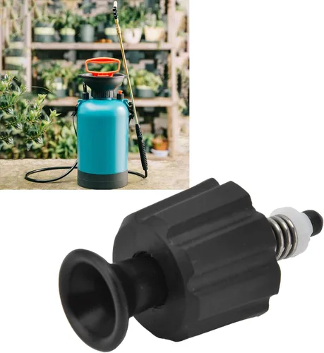 Miniatura 6 de Válvula de liberación de seguridad, válvula de alivio de aire ecológica para 3L/5L/8L pulverizador de mochila para césped para agricultura para Negro