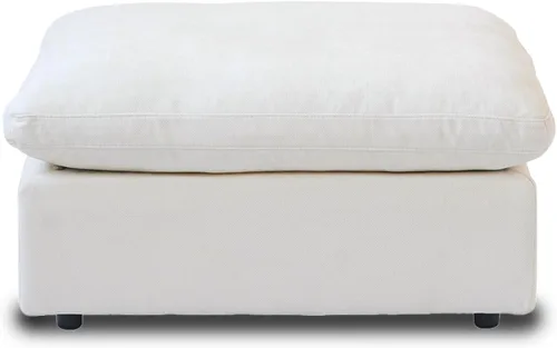 Miniatura 28 de WJShome Sofá Seccional Cloud Couch de 83 pulgadas para sala de estar, sofá seccional modular relleno de plumón, sofás en forma de L con otomana