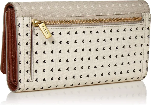 Miniatura 2 de Fossil Logan RFID - Cartera de piel con solapa para mujer talla única