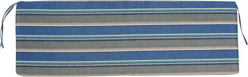Miniatura 3 de Blazing Needles Cojín de banco para exteriores, 60 "x 19", Sovaro Denim