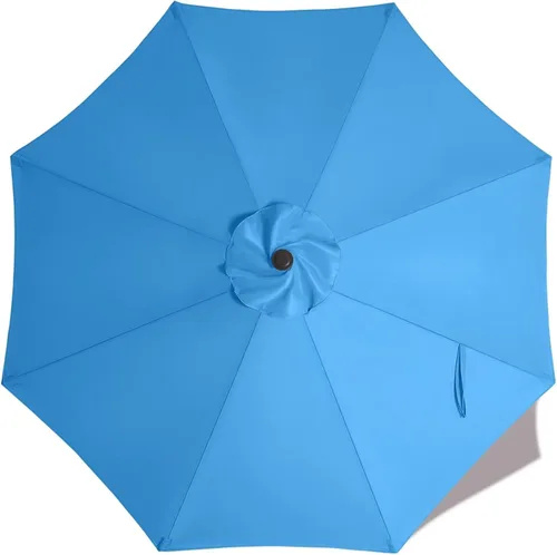 Miniatura 19 de ABCCANOPY - Sombrilla de repuesto para exteriores de 9 pies, apta para patio, con 8 varillas, color caqui