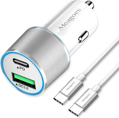 Miniatura 11 de Cargador de Coche Rosa de 67.5W USB C Super Carga Rápida, Bloque de 45W USBC y Puerto QC3.0 para iPhone 17 Pro Max/Air/16/15/iPad, Teléfono Celular