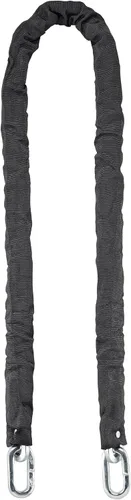 Miniatura 9 de THIRARD Cerradura de cadena resistente – Acero endurecido de 3.94 pies, eslabones resistentes a cortes de 0.394 in, revestimiento de PVC resistente