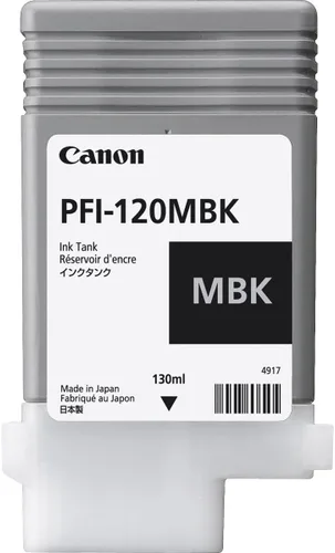Miniatura 2 de Canon Paquete de tanque de tinta de pigmento PFI120 (negro mate, cian, magenta, amarillo, negro) en embalaje al por menor