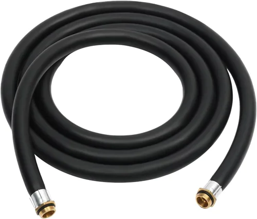 Miniatura 7 de Bomba eléctrica de transferencia de combustible de 110 V CC, bomba diesel autocebante o bomba de aceite combustible con mangueras y kit de boquilla