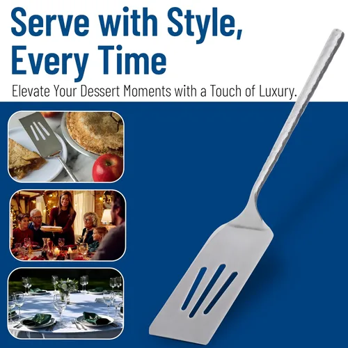 Miniatura 6 de Carlisle FoodService Products CFS 60204 - Servidor martillado de acero inoxidable, 12