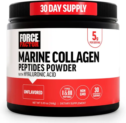 Miniatura 25 de Suplemento de calostro impresionante Force Factor, bayas y crema, 60 masticables suaves Bovine Colostrum with Biotin, Grass-Fed, Antibiotic-Free