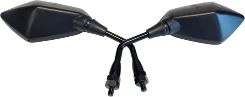 Miniatura 2 de Black Rear View Mirrors Compatible for 2019 Yamaha MT-09