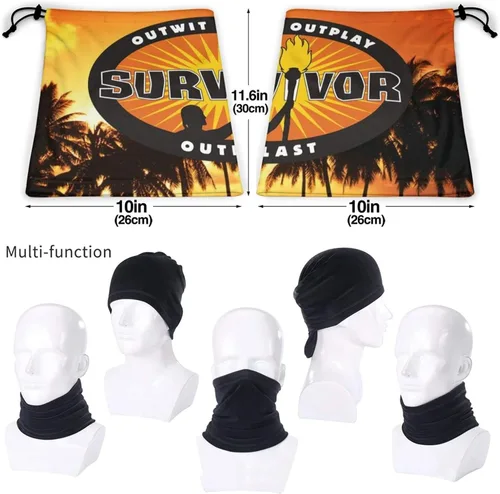 Miniatura 4 de Survivor Mask Magic Scarf Bandana Pasamontañas Diadema Cuello Polaina