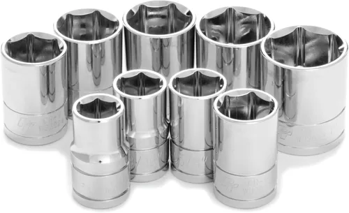 Miniatura 2 de Performance Tool W36002 Juego de llaves SAE de 6 puntos con accionamiento de 1/4 pulgadas, 10 piezas
