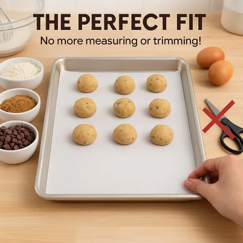 Miniatura 3 de Mrs. Anderson's Baking Rondas de pastel de pergamino antiadherentes, 8 pulgadas, 36 hojas