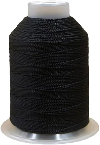 Miniatura 9 de Cuerda de seda torcida de poliéster de 0.039 in, 240 yardas, hilo de 3 capas para manualidades, macramé, colgantes, joyas, pulseras de la amistad