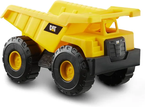 Miniatura 11 de Juego de juguetes de construcción CAT, paquete de 2 camiones de juguete de flota de construcción de 10" con piezas articuladas, divertido y duradero