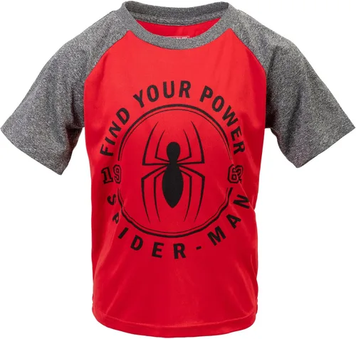 Miniatura 3 de Marvel Paquete de 3 camisetas deportivas de Hulk de los Vengadores Spider-Man