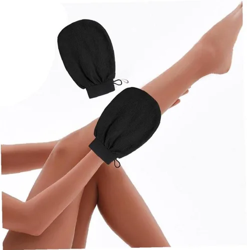Miniatura 5 de Guantes exfoliantes, 1 unidad, guantes de baño de crin de caballo para hombres y mujeres, manopla para ducha, spa, masaje y removedor de células