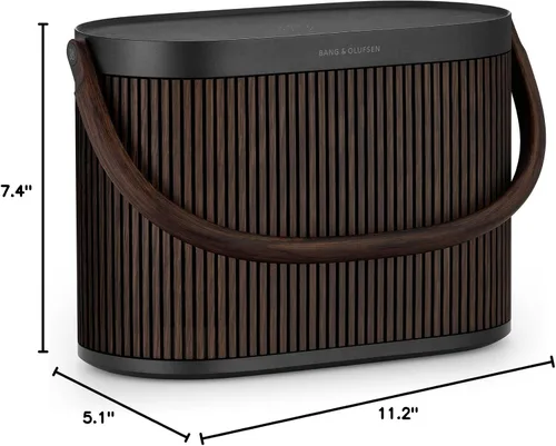 Miniatura 17 de Bang & Olufsen Beosound A5 - Altavoz Bluetooth portátil con conexión Wi-Fi, correa de transporte, roble oscuro