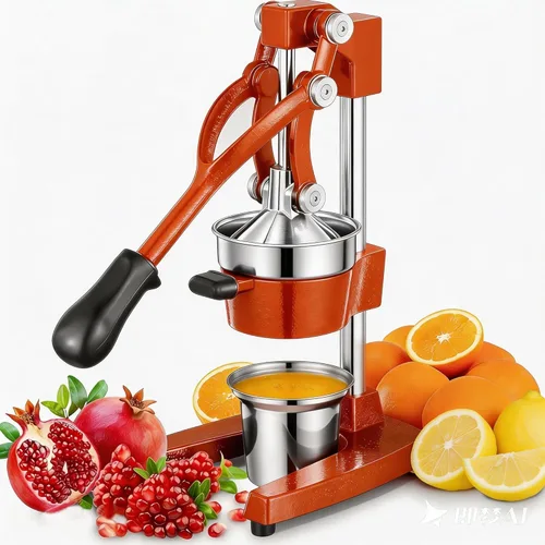 Miniatura 17 de Prensa Manual de Mano de Hierro Fundido Comercial de Servicio Pesado Naranja Cítricos Limón Lima Toronja Granada Exprimidor de Jugo de Fruta