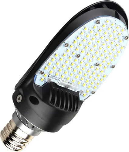 Bombilla LED de reacondicionamiento de pala, 75 W/95 W/115 W de potencia seleccionable, 16,100 lm 5000 K luz diurna, base Mogul E39, reemplazo de