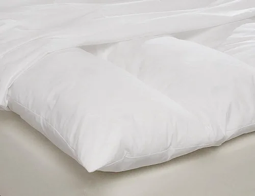 Miniatura 2 de Funda para cama de plumas 100% algodón con cierre de cremallera, tamaño individual