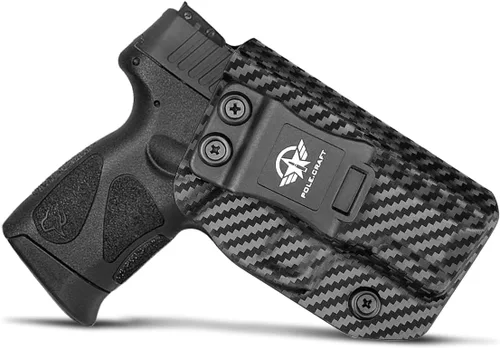Miniatura 9 de Funda para arma Taurus G2C, Kydex IWB personalizada: Taurus G2C 9mm y pistola Millennium PT111 G2 / PT140 - Portador oculto en la cintura
