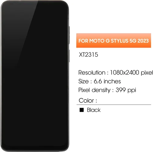 Miniatura 2 de Reemplazo de pantalla para Motorola Moto G Stylus 5G 2023 para pantalla para Moto G Stylus 5G 2023 LCD con marco XT2315 XT2315-5 XT2315-1 LCD