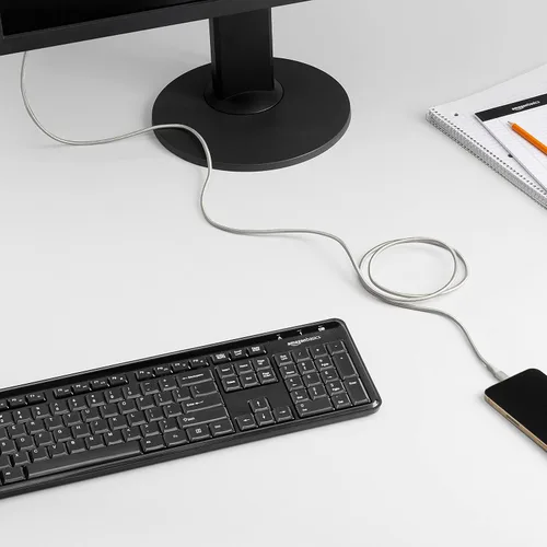 Miniatura 8 de Amazon Basics - Cable Lightning de nailon trenzado doble a USB, colección avanzada, cargador para iPhone certificado MFi Plateado