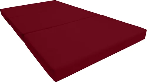 Miniatura 8 de Shikibuton Cama plegable en 3, espuma de alta densidad de 1.8 lbs, tamaño Twin, Full, Queen, colchones plegables. Azul marino