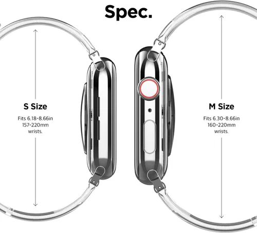 Miniatura 5 de elago Correa compatible con Apple Watch Band Ultra3/Ultra2/Ultra/SE3/SE2/SE1/11/10/9/8/7/6/5/4/3/2/1 compatible con iWatch de 1.496 in 1.575 in