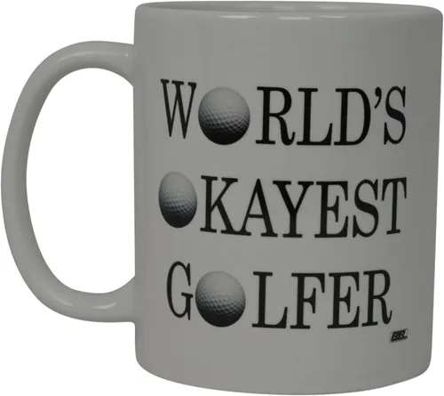 Rogue River Tactical Divertida taza de café de golf del mundo con la novedad de la taza de golfista más buena del mundo, idea de regalo para papá de