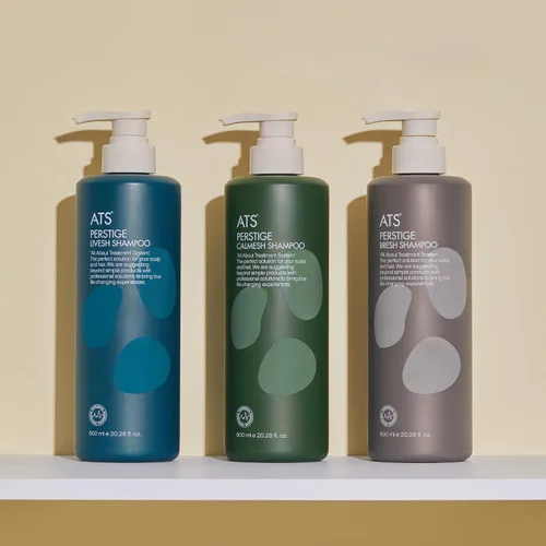 Miniatura 3 de ATS Perstige Calmesh Headspa Champú - 20.3 fl oz, aloe orgánico y champú calmante sin silicona