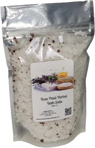 Miniatura 14 de Sales de baño Bolsa de 1 libra (16 oz.) Elige tu aroma Sal de Epsom Sal marina Baño Cuidado del cuerpo Belleza Relajación Spa