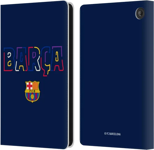 Miniatura 17 de Head Case Designs Funda de piel con licencia oficial del FC Barcelona Barca Crest Graphics compatible con Kindle Paperwhite 5 (2021)