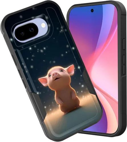 Miniatura 138 de Funda para Pixel 6A, funda híbrida de doble capa resistente a prueba de golpes de policarbonato duro de silicona suave TPU para Google Pixel 6A