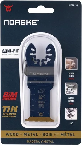 Miniatura 8 de Norske Tools NOTP236 3-en-1 Corte, raspador y raspar oscilante accesorio multiherramienta Hojas de sierra oscilantes