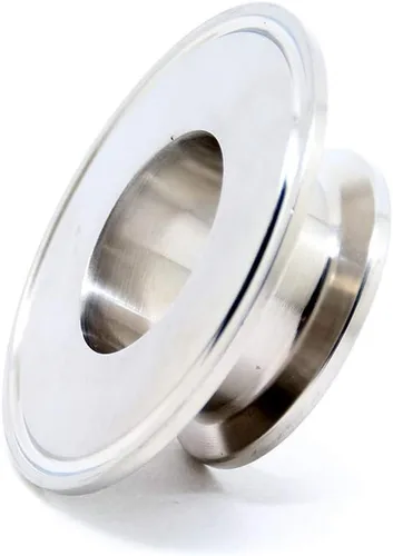 Miniatura 15 de Reductor de tapa de extremo de ajuste sanitario de 2.5 pulgadas × 2 pulgadas de acero inoxidable 304 reductor concéntrico sanitario tri abrazadera