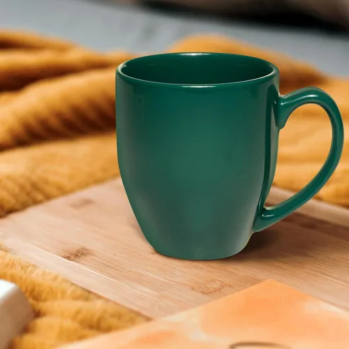 Miniatura 6 de DISCOUNT PROMOS Juego de 10 tazas de café grandes de 16 onzas, paquete a granel, perfectas para té, espresso, capuchino, cacao caliente, color verde