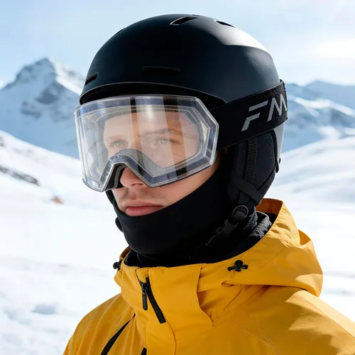 Miniatura 2 de FMY - Gafas de esquí para hombres, mujeres y jóvenes - Gafas de snowboard y esquí con protección antivaho UV400 para adultos