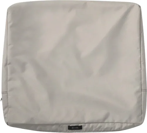Miniatura 13 de Classic Accessories Ravenna - Funda de cojín de respaldo de patio resistente al agua, 25 x 22 x 4 pulgadas, color espresso