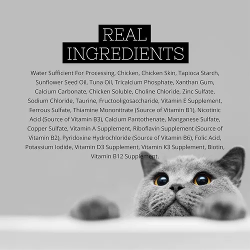 Miniatura 6 de Fussie Cat Fórmula de pollo súper premium en salsa sin granos, comida húmeda para gatos de 2.82 onzas, caja de 24