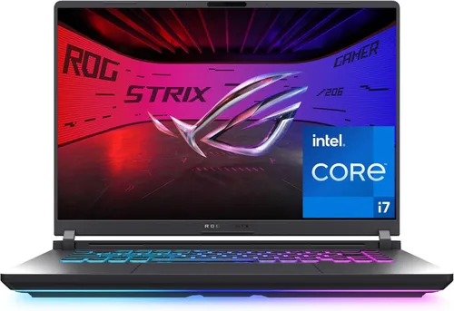 ASUS ROG Strix G16 (2025) portátil para juegos, pantalla FHD+ de 16” 16:10 165Hz/3ms, unidad de procesamiento de gráficos GeForce RTX™ 5060,