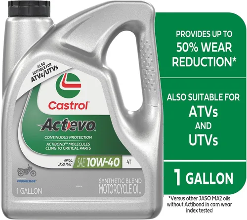 Miniatura 2 de Castrol Actevo Xtra 10W-40 aceite para motocicleta de cuatro tiempos