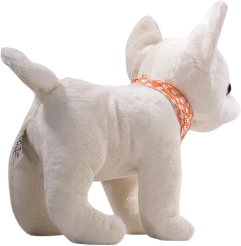 Miniatura 3 de DILLY DUDU Cachorro crema perro de peluche Chihuahua peluche de 10 pulgadas