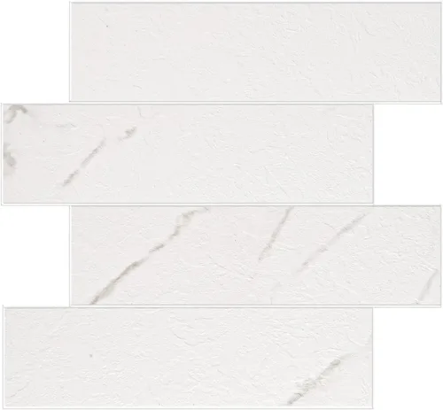 Miniatura 27 de Avant Decor 8 azulejos Azulejos de metro grandes compuestos de piedra Azulejos de cocina para despegar y pegar Azulejos de pared adhesivos