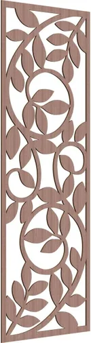 Miniatura 30 de 9 3/8"W x 24 3/8"H x 1/4"T Utica Decorativo Fretwork Madera Paneles de Pared, Abedul